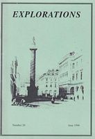 EXPLORATIONS  -  Bulletin devoted to the study of Franco-Australian Links,  No. 20