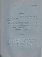 OCEANIA - A Journal devoted to the Study of the Native Peoples of Australia, New Guinea, and the Islands of the Pacific Ocean  (Volume XXX, No.1, 1959)