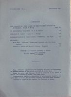 OCEANIA - A Journal devoted to the Study of the Native Peoples of Australia, New Guinea, and the Islands of the Pacific Ocean  (Volume XXX, No.2, 1959)