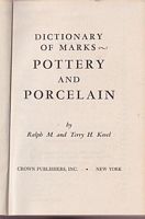 DICTIONARY OF MARKS - POTTERY AND PORCELAIN
