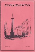 EXPLORATIONS  -  Bulletin devoted to the study of Franco-Australian Links,  No. 30