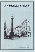 EXPLORATIONS  -  Bulletin devoted to the study of Franco-Australian Links,  No. 32