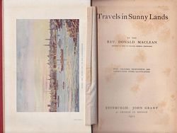 TRAVELS IN SUNNY LANDS